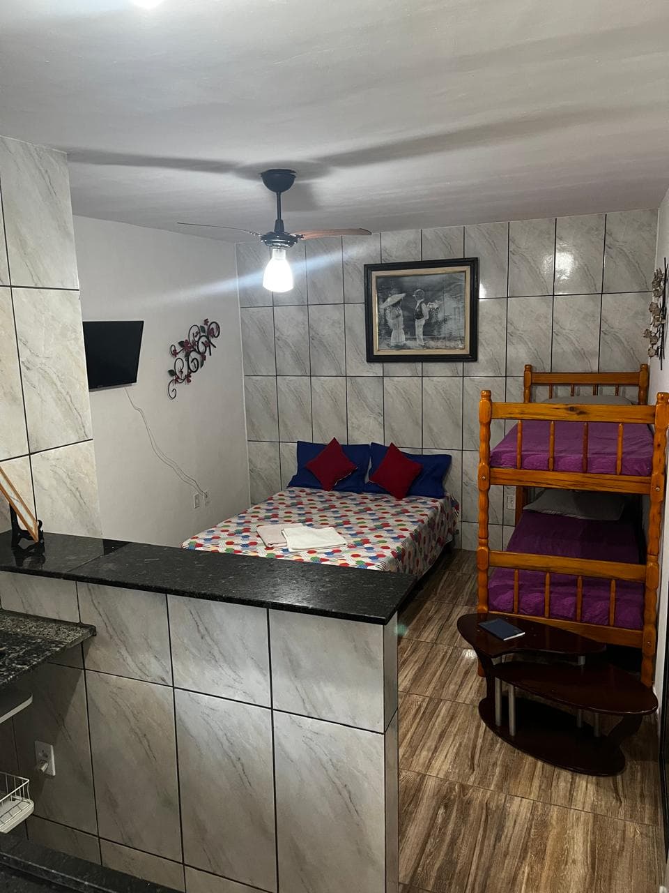 Ambiente interno da Pousada Guimarães